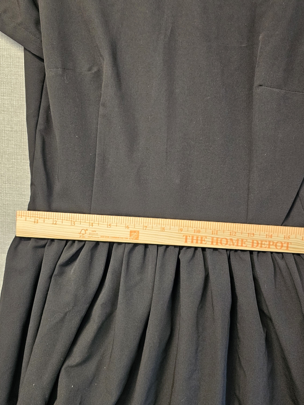 NWT *Missing Collar* DEANDRI Roselle Long Dress w/ Pockets Black - Picture 6 of 10